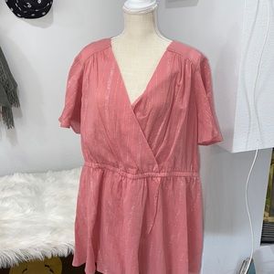 Mauve with tinsel top